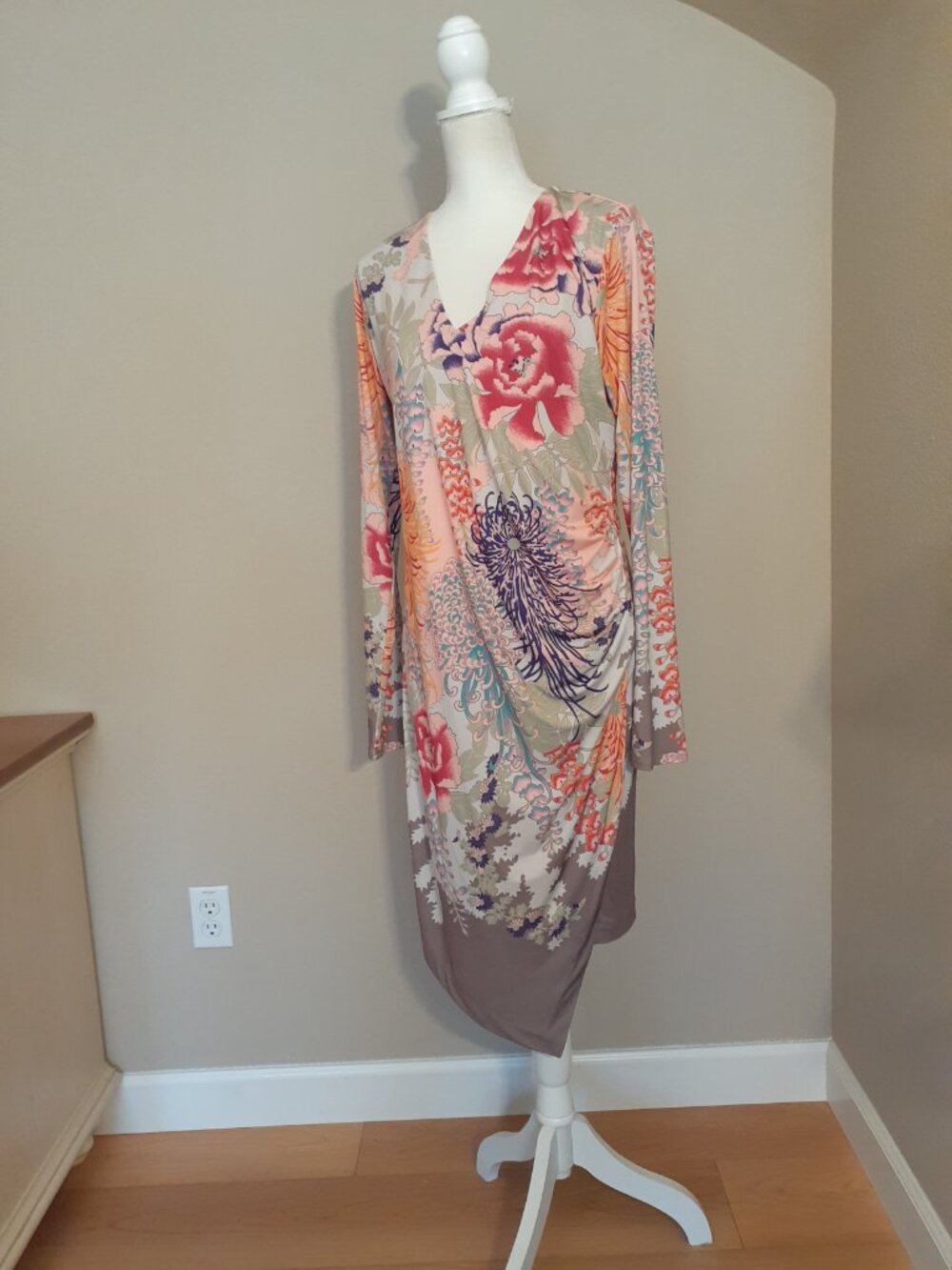 Hale Bob Asymmetric Hem Dress